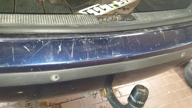 Foto: STOSSFÄNGER /STOSSSTANGE HINTEN eines Skoda Fabia 1.4 16V Combi