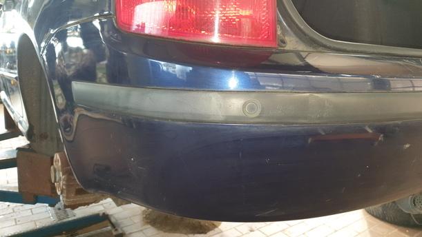 Foto: STOSSFÄNGER /STOSSSTANGE HINTEN eines Skoda Fabia 1.4 16V Combi