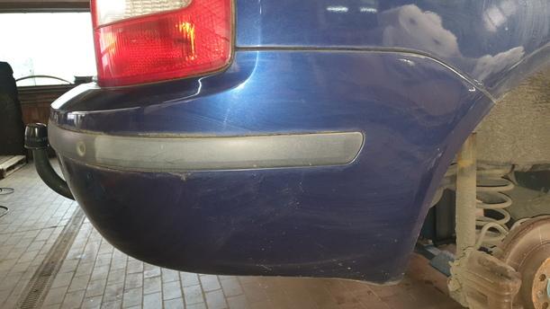 Foto: STOSSFÄNGER /STOSSSTANGE HINTEN eines Skoda Fabia 1.4 16V Combi