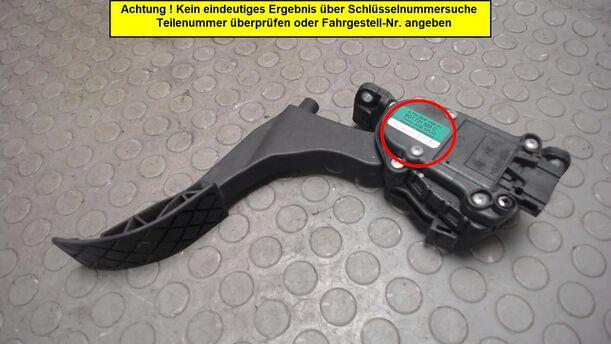 Foto: GASPEDAL eines Skoda Fabia 1.4 16V Combi