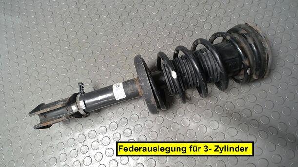 Foto: FEDERBEIN VORN LINKS eines Opel Corsa