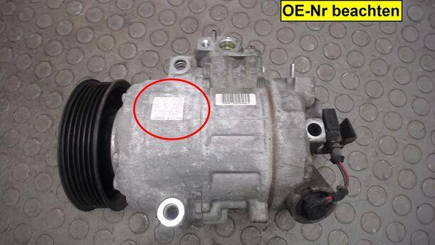 Foto: KOMPRESSOR KLIMAANLAGE eines Skoda Fabia 1.4 16V Combi GLXi