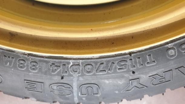 Foto: NOTLAUFRAD eines Mazda 2 1.5 Attraction