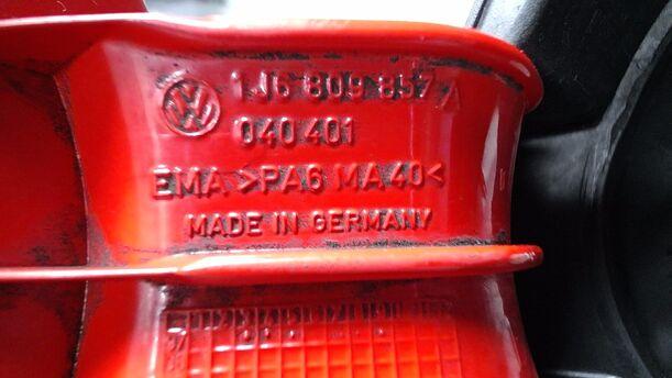 Foto: TANKKLAPPE/ TANKDECKEL eines VW Golf 1.6 Attraction