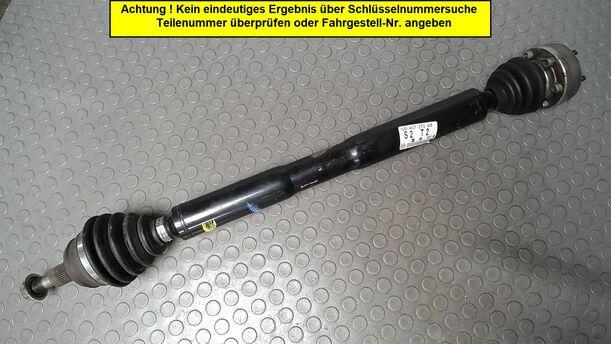 Foto: ANTRIEBSWELLE RECHTS ( SCHALTGETRIEBE ) eines VW Golf 1.6 Attraction