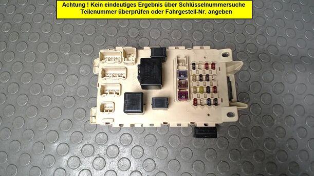 Foto: SICHERUNGSKASTEN eines Toyota Yaris 1.0 Style