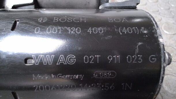 Foto: ANLASSER eines VW Fox 1.2 Style