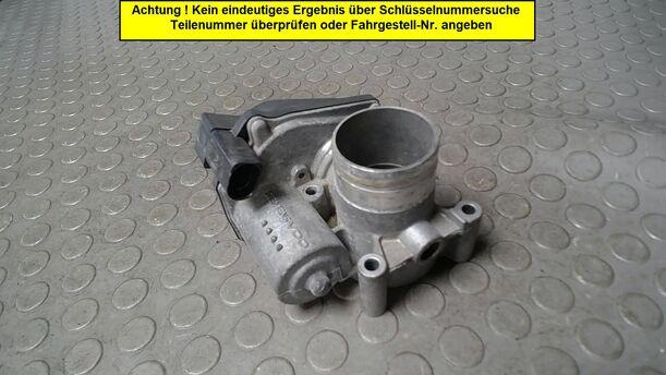 Foto: DROSSELKLAPPENSTUTZEN/ DROSSELKLAPPE eines VW Fox 1.2 L