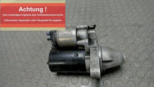 Foto: ANLASSER / STARTER ( BOSCH ) eines Toyota Aygo