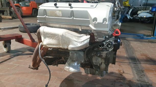 Foto: MOTOR eines Mercedes-Benz E 200 L
