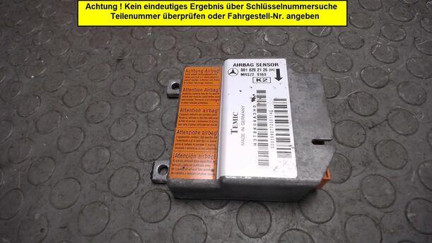 Foto: STEUERGERÄT AIRBAG eines Mercedes-Benz E 200 LX
