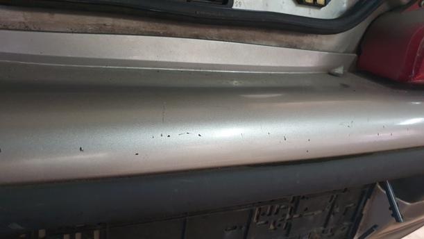 Foto: STOSSFÄNGER / STOSSSTANGE HINTEN eines Fiat Seicento 1.1 LX