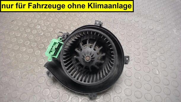Foto: HEIZUNGSGEBLÄSE eines Fiat Seicento 1.1 LX