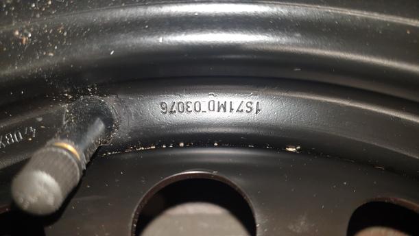 Foto: NOTRAD 125/85X16 eines Ford Mondeo 2.0 Turnier LX