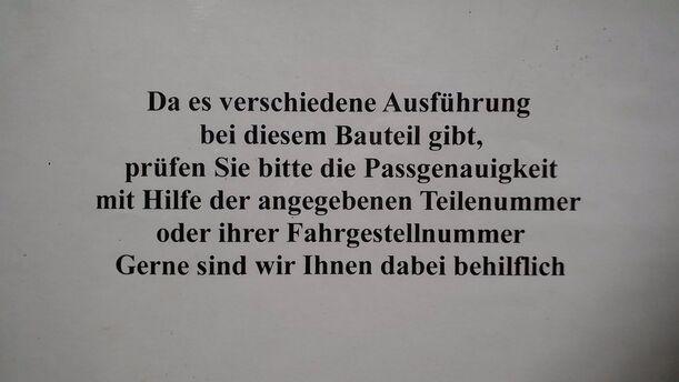 Foto: ANTRIEBSWELLE LINKS ( SCHALTGETRIEBE ) eines Ford Ka 1.2 LX