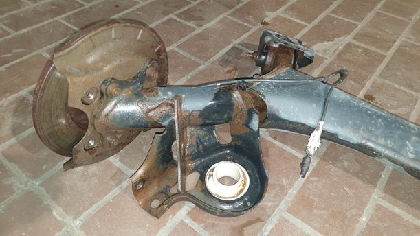 Foto: HINTERACHSE eines Peugeot 307 SW 135 LX
