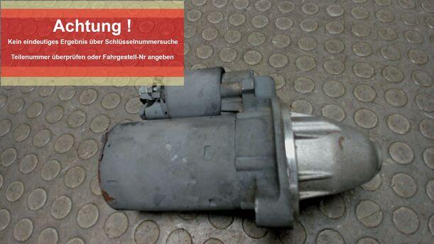Foto: ANLASSER / STARTER eines Mercedes-Benz E 200 T Kompressor
