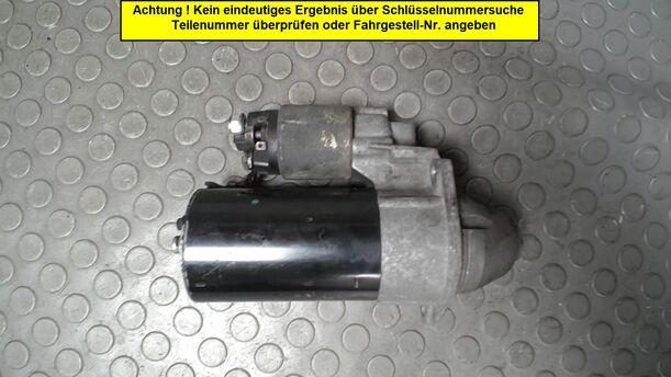 Foto: ANLASSER ( SCHALTGETRIEBE ) eines Mercedes-Benz A 180 CDI
