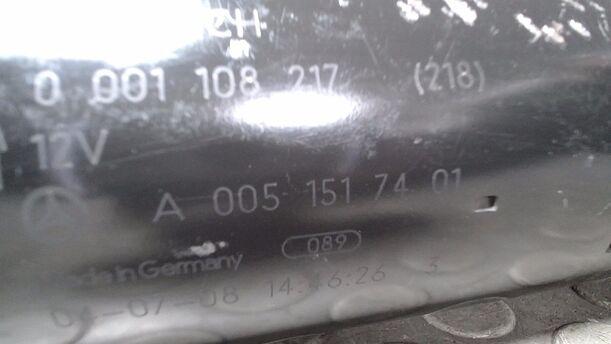 Foto: ANLASSER ( SCHALTGETRIEBE ) eines Mercedes-Benz A 180 CDI