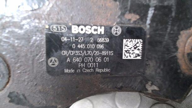 Foto: DIESELEINSPRITZPUMPE eines Mercedes-Benz A 180 CDI