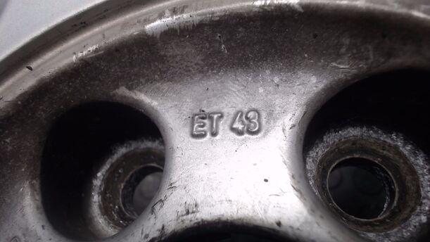 Foto: ALUFELGE 6X15 ET43 eines Seat Ibiza 1.2 12V