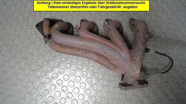 Foto: AUSPUFFKRÜMMER eines Mercedes-Benz A 180 CDI