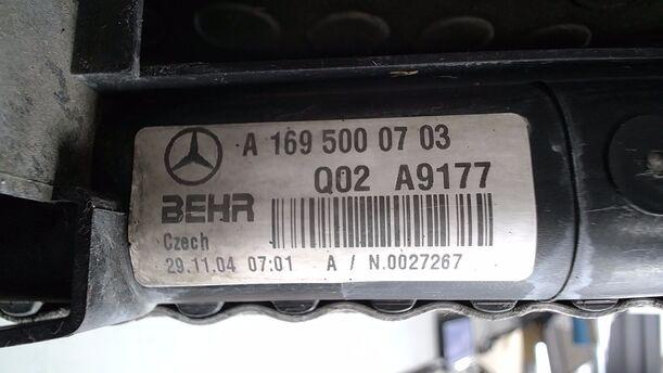 Foto: KÜHLER eines Mercedes-Benz A 180 CDI