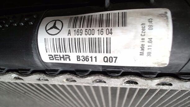 Foto: KÜHLER eines Mercedes-Benz A 180 CDI