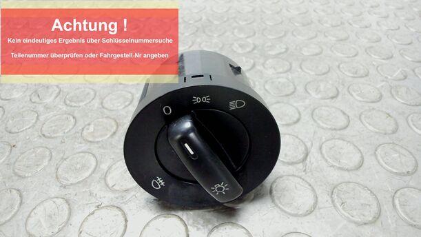 Foto: LICHTSCHALTER eines VW Golf Plus 1.4