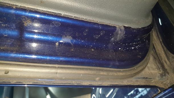 Foto: TÜR HINTEN LINKS eines VW Polo 1.2