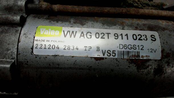 Foto: ANLASSER / STARTER ( VALEO ) eines VW Golf Plus 1.4