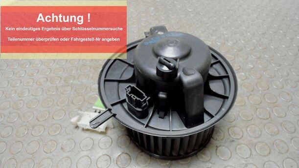Foto: HEIZUNGSGEBLÄSE eines VW Golf Plus 1.4