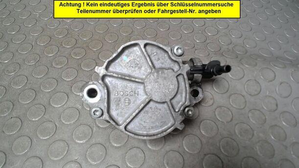 Foto: VAKUUMPUMPE eines Peugeot Expert L1H1