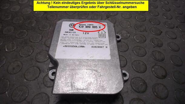 Foto: STEUERGERÄT AIRBAG / AIRBAGSTEUERGERÄT eines VW Polo 1.2