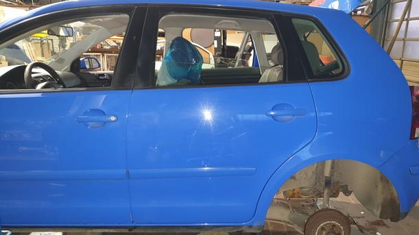 Foto: TÜR HINTEN LINKS eines VW Polo 1.2
