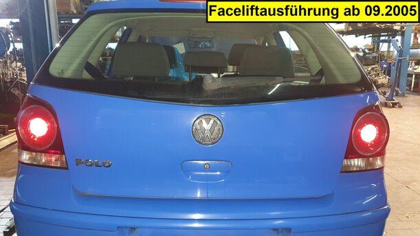 Foto: HECKKLAPPE / HECKDECKEL eines VW Polo 1.2