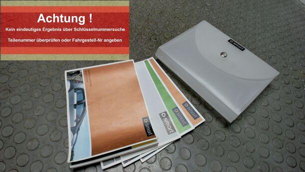 Foto: BEDIENUNGSANLEITUNG / SERVICEHEFTE eines Smart smart forfour