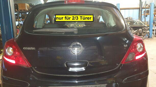 Foto: HECKKLAPPE / HECKDECKEL ( 2/3 TÜRER ) eines Opel Corsa 1.4 16V