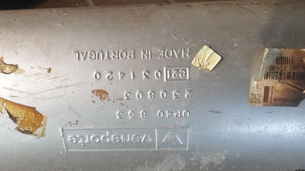 Foto: ENDSCHALLDÄMPFER / NACHSCHALLDÄMPFER eines Opel Corsa 1.4 16V