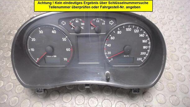 Foto: TACHOEINHEIT eines VW Polo 1.2