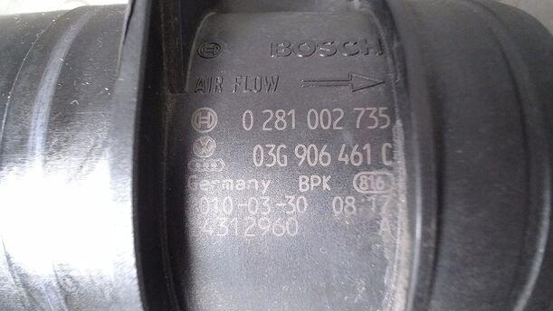 Foto: LUFTMASSENMESSER eines VW Passat Variant 2.0 TDI DPF