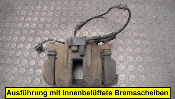Foto: BREMSSATTEL VORNE RECHTS eines Mercedes-Benz A 160 L GL