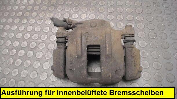 Foto: BREMSSATTEL VORNE LINKS eines Mercedes-Benz A 160 L GL
