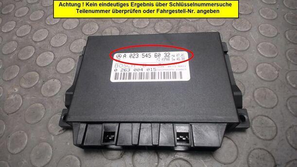 Foto: STEUERGERÄT PDC / EINPARKHILFE eines Mercedes-Benz A 160 L GL