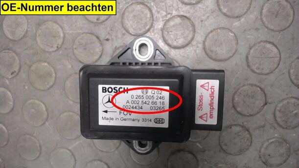 Foto: DREHRATENSENSOR eines Mercedes-Benz A 160 L GL