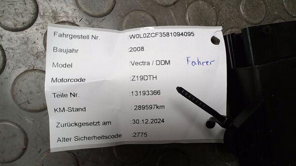 Foto: TÜRSTEUERGERÄT VORN LINKS ( ZURÜCKGESETZT ) eines Opel Vectra 1.9 CDTI Caravan GL