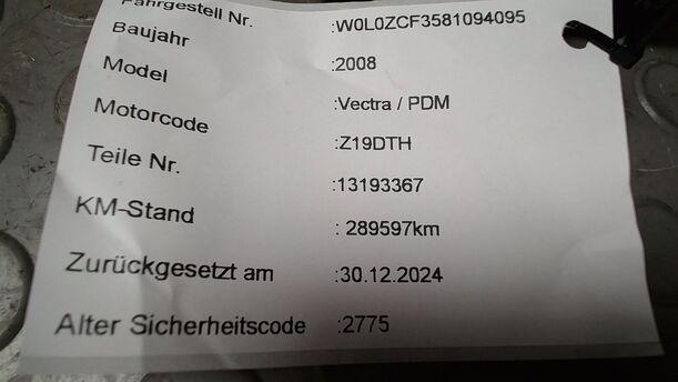 Foto: TÜRSTEUERGERÄT VORN RECHTS ( ZURÜCKGESETZT ) eines Opel Vectra 1.9 CDTI Caravan GL