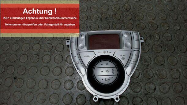 Foto: HEIZUNGSBETÄTIGUNG eines Lancia Phedra 2.2 Multijet 16v DPF GL