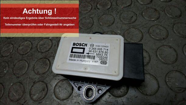 Foto: STEUERGERÄT DREHRATENSENSOR eines Lancia Phedra 2.2 Multijet 16v DPF