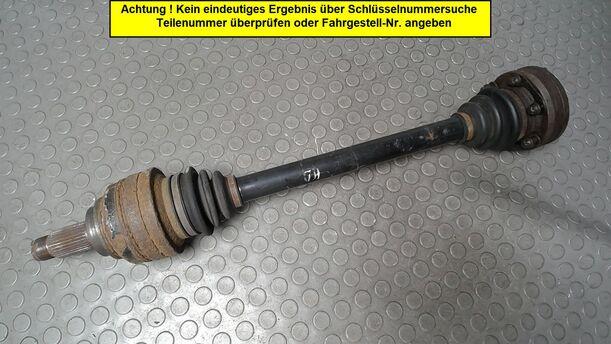 Foto: ANTRIEBSWELLE HINTEN LINKS eines BMW X5 3.0 d